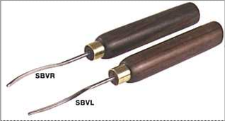 Side bent V tools